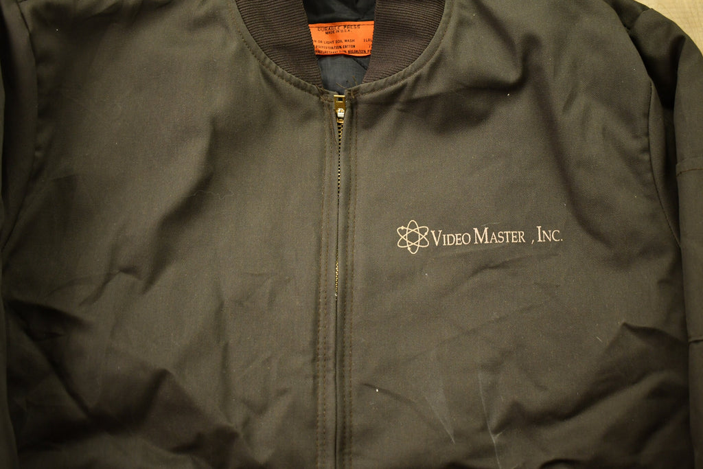 Vintage 1990s Video Master Inc Bomber Jacket
