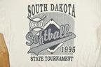 Vintage 1995 South Dakota Softball Tournament Graphic T-Shirt