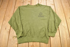 Vintage 1990s Military Crewneck Sweatshirt