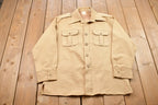 Vintage 1990s Sears Kings Road Blank Button Up Shirt
