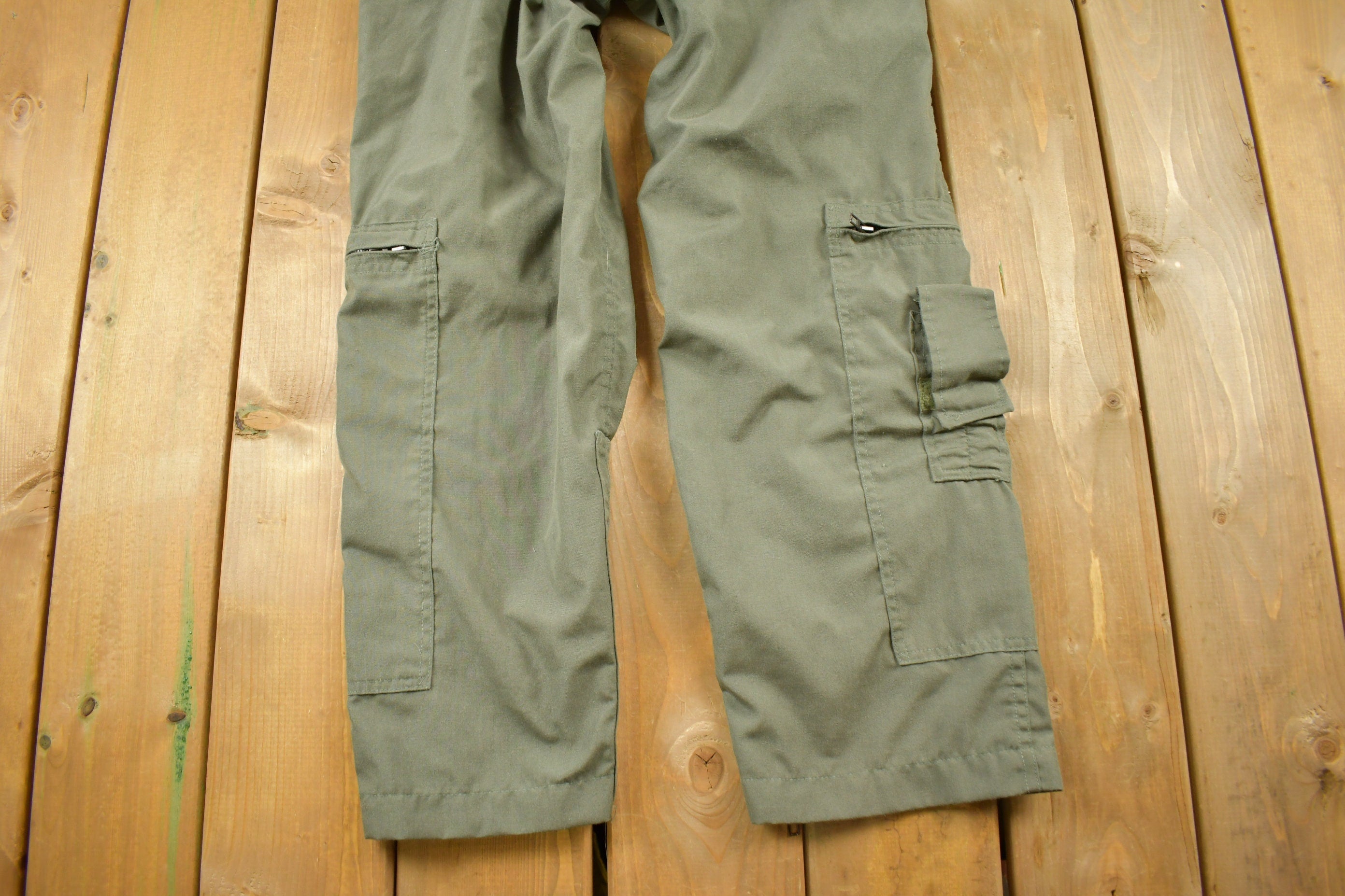 Vintage 1992 Military Summer Flyers Coveralls Jumpsuit Size 38 Short