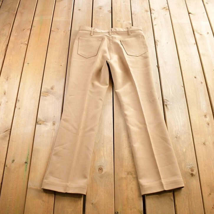 Vintage 1970s Levi's Khakis Made In USA Size 35x32