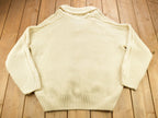 Vintage 1990s Deadstock Retreat Cable Knitted Cardigan Sweater