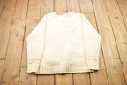 Vintage 1990s Knitted Button Up Sweater
