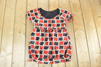 Women Vintage Vigoss Y2K Checker Pattern T-Shirt