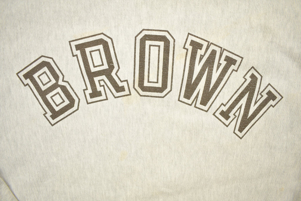 Vintage 1990s Champion Brown University Graphic Crewneck