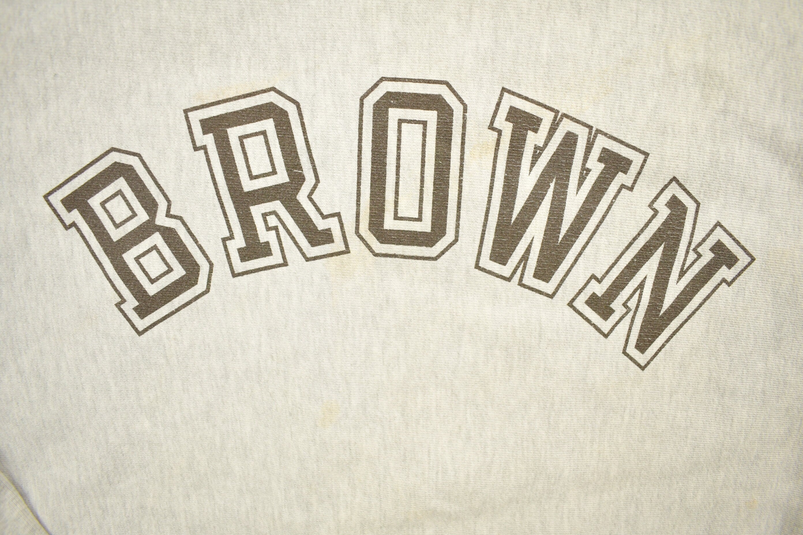 Vintage 1990s Champion Brown University Graphic Crewneck