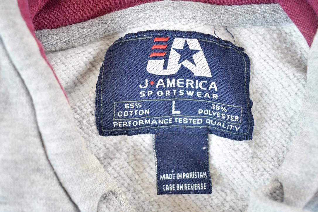 Vintage 1990s J America Minnesota University Hoodie Mens L