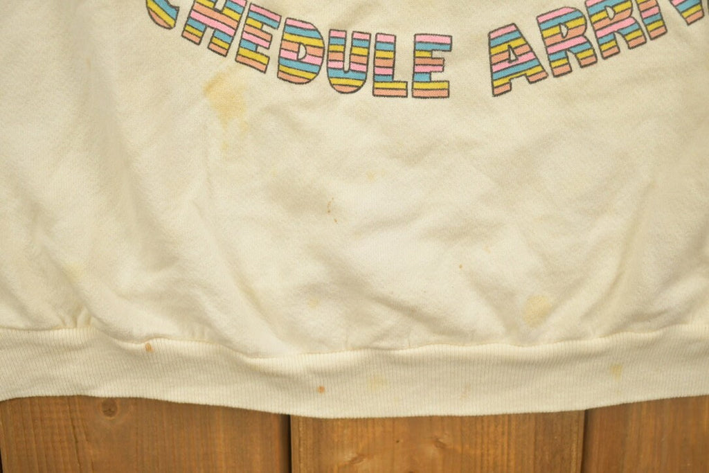 Vintage 1980s Baby on Board Crewneck Sweater