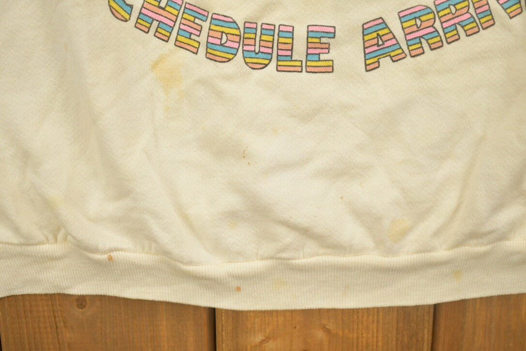 Vintage 1980s Baby on Board Crewneck Sweater
