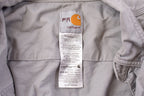Vintage 1990s Flame Resistant Carhartt Blank Button Up Shirt