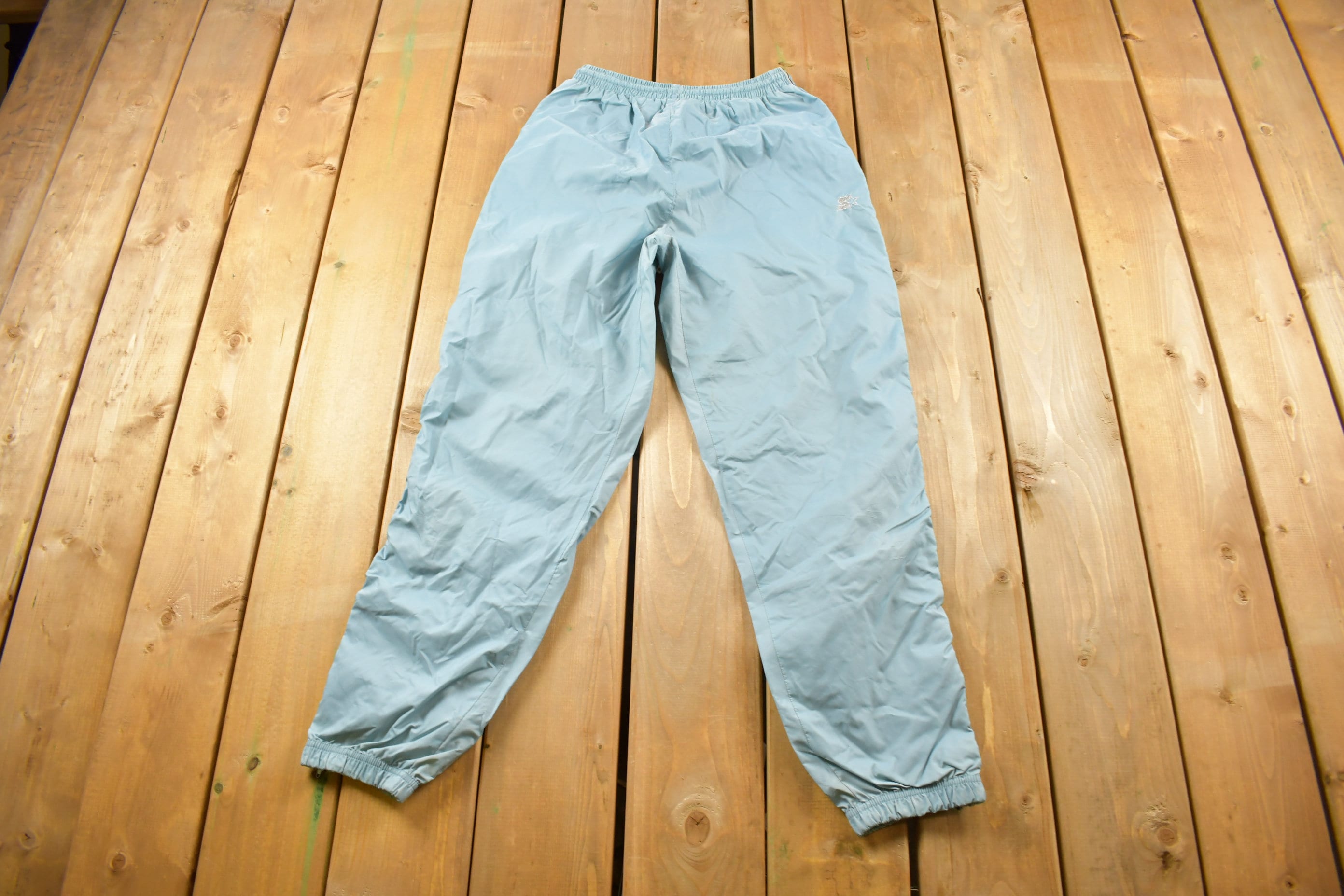 Vintage 1990s Starter Sky Blue Women's Track Pants Size Small