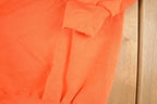 Vintage 1990s Honors Blank Orange Souvenir Crewneck Sweatshirt Men's XL  Made In USA  90's Tourist Vacation Graphic Sweater