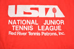 Vintage 1980s Russell Athletic Tennis League Made In USA T Shirt