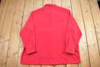 Vintage 1990s Denim and Co Red Button Up Shirt