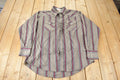 Vintage 1990s Ely Cattleman Western Style Pearl Snap Button Up Shirt  Western Wear  Rodeo Shirt  Cowboy Shirt