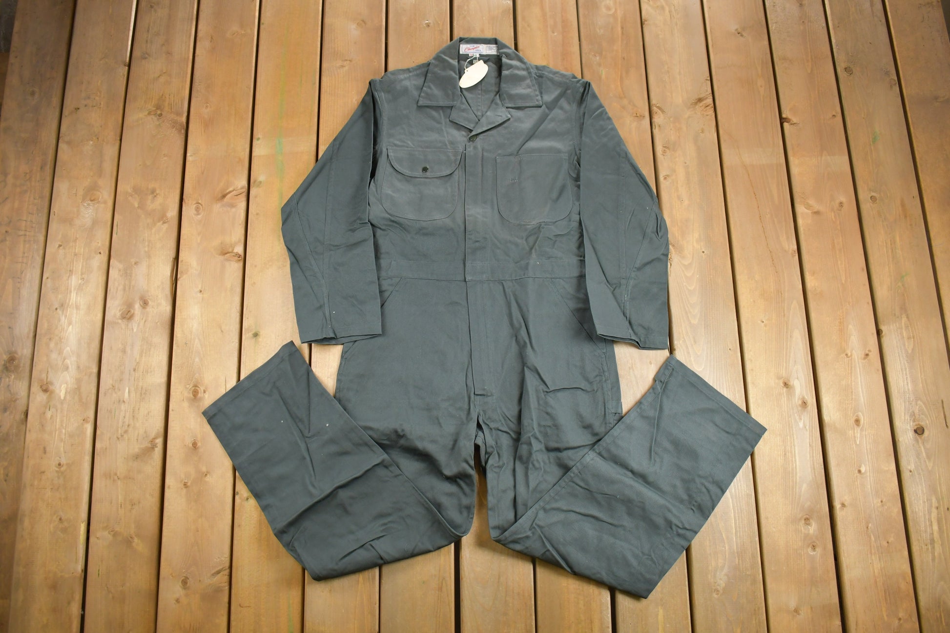 Deadstock Vintage 1960s Champion Coverall Jumpsuit Size 38 x 29