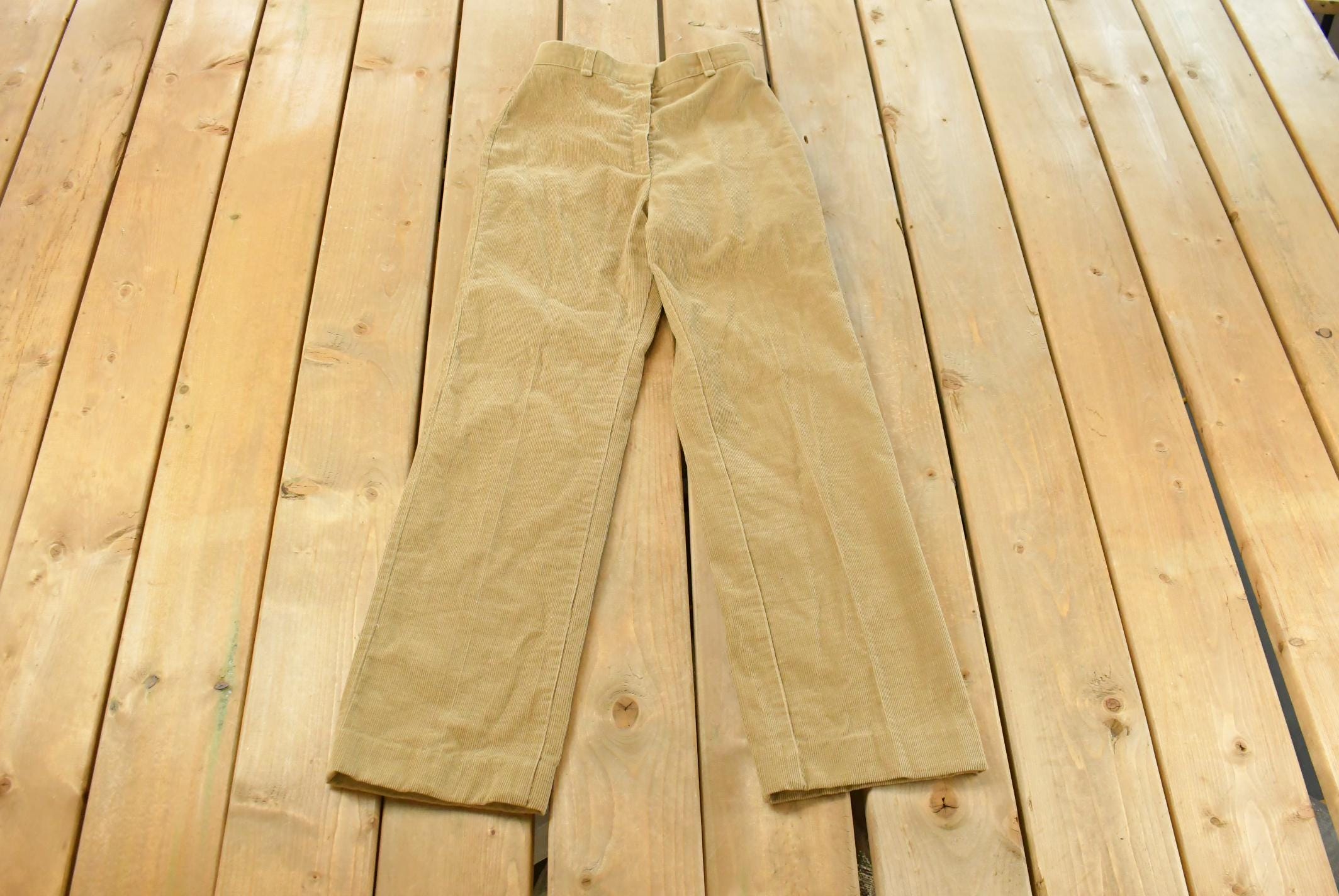 Vintage 1970s College Town Corduroy Pants Men's 24 x 29