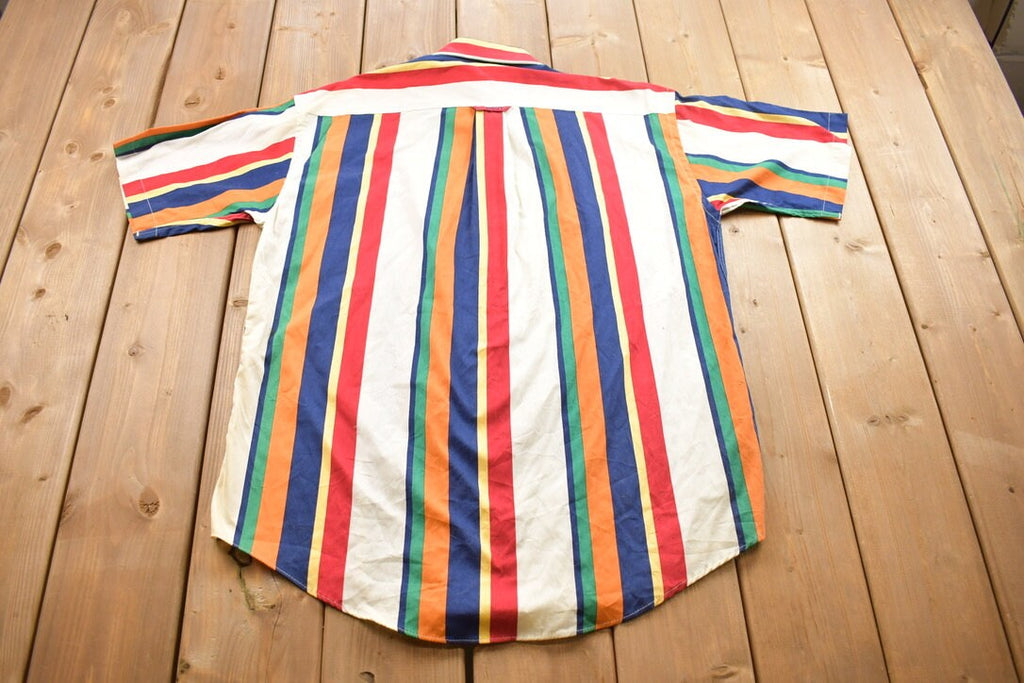 Vintage 1990s Gant USA Striped Button Up Shirt