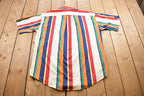 Vintage 1990s Gant USA Striped Button Up Shirt