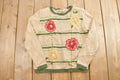 Vintage 1990s Cute Floral Knit Sweater