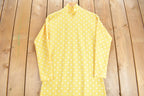Vintage 1970s Polka Dot Maxi Dress