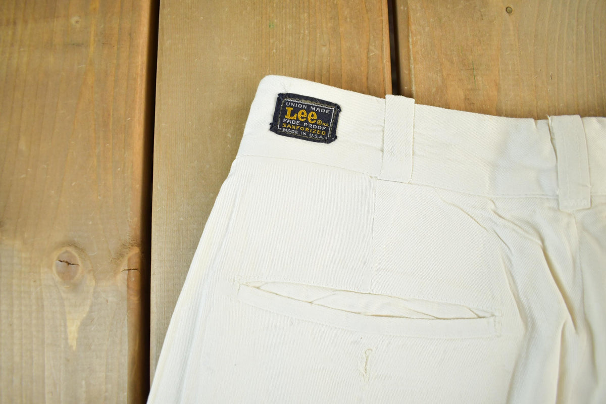 Vintage 1960s Lee Sanforized Pants Adult 27 x 30