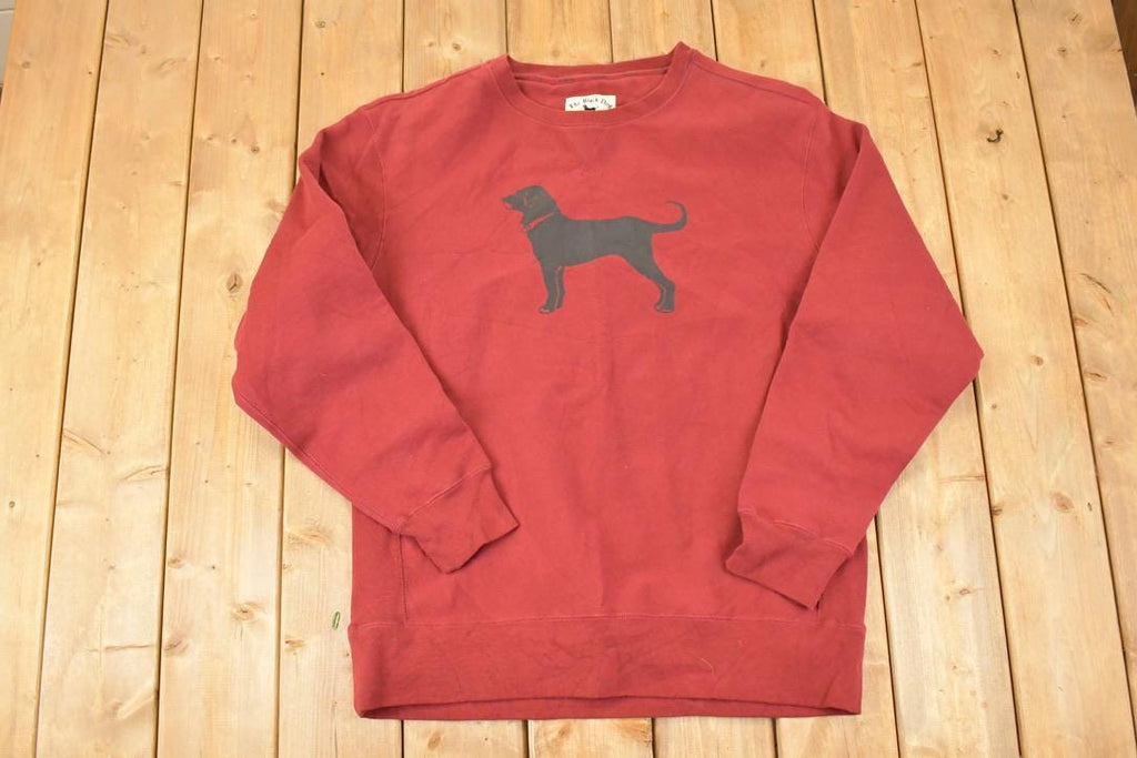 Vintage 1990s The Black Dog FAB Graphic Print Crewneck Sweatshirt Men's XXL