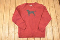 Vintage 1990s The Black Dog FAB Graphic Print Crewneck Sweatshirt Men's XXL