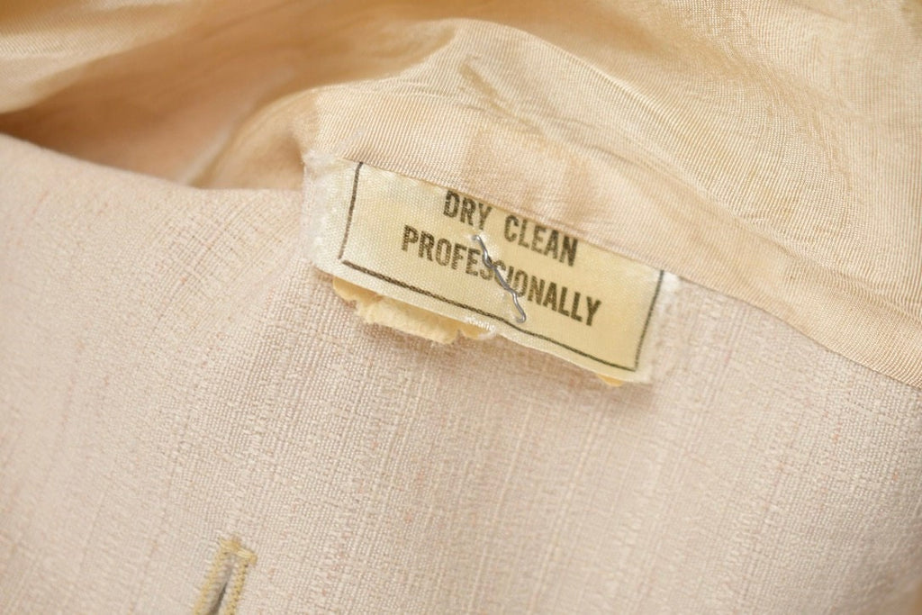 Vintage 1980s Light Trench Coat /