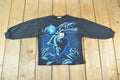 Vintage 1990s Taz At Night Looney Tunes Youth T Shirt