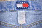 Vintage 1990s Tommy Hilfiger Light Wash Denim Jeans 30 x 28