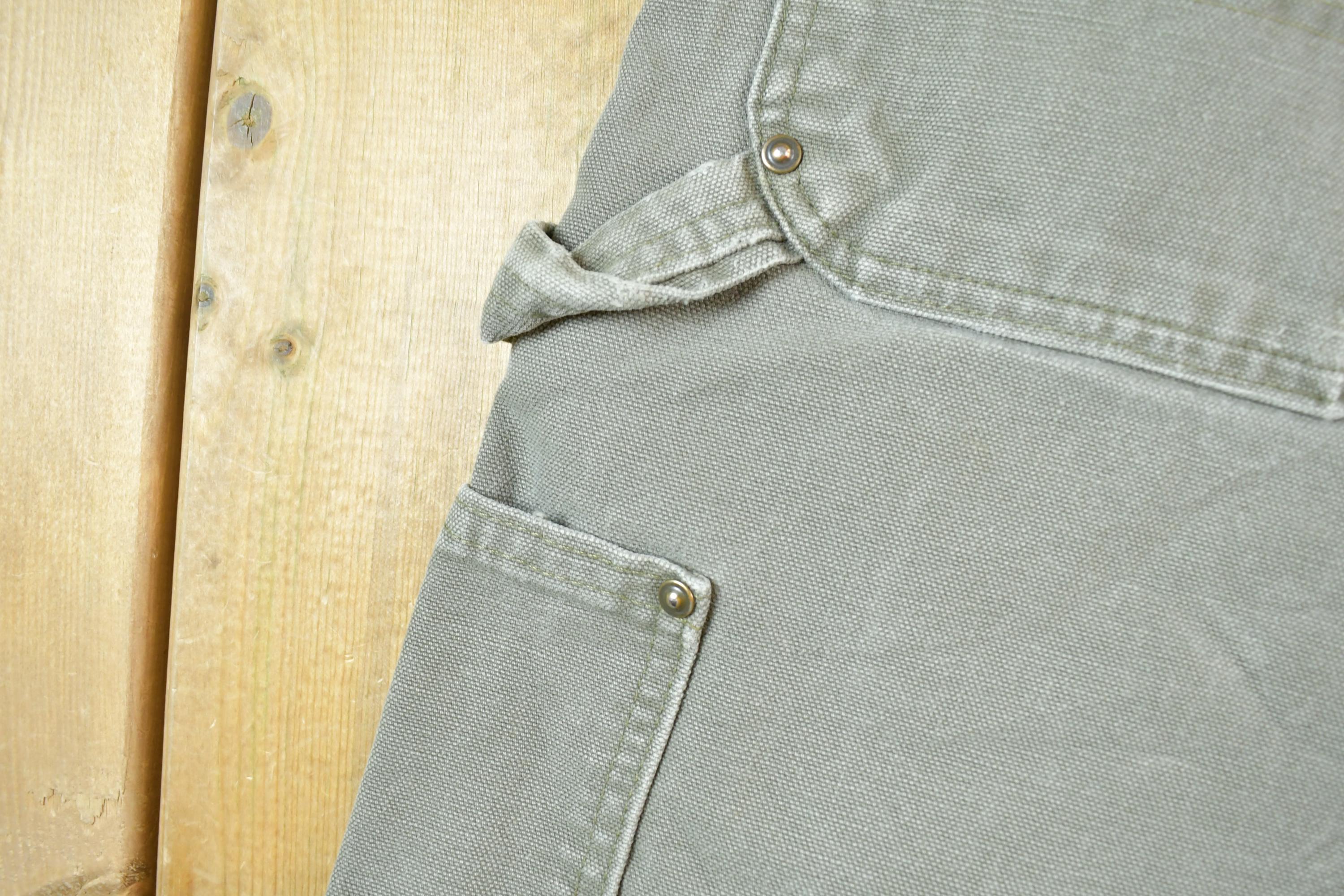 Vintage 1990s Carhartt Double Knee Work Pants Size 34 x 34