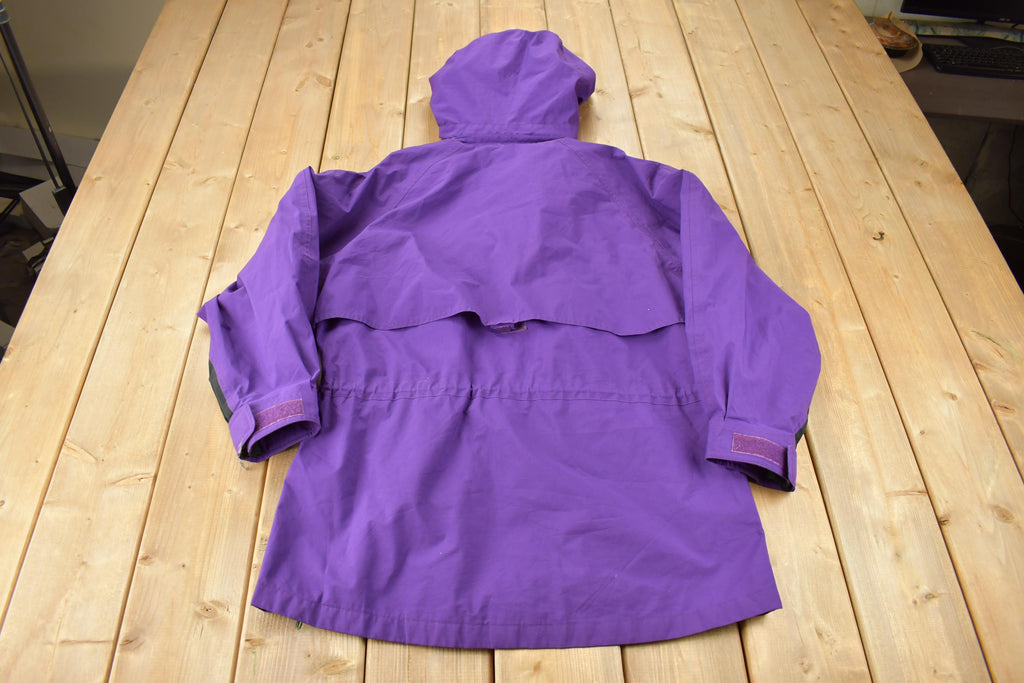 Vintage 1990s Eddie Bauer Purple Rain Jacket  90s Eddie Bauer  Size Women's L  Vintage Winter Jacket  Eddie Bauer Jacket