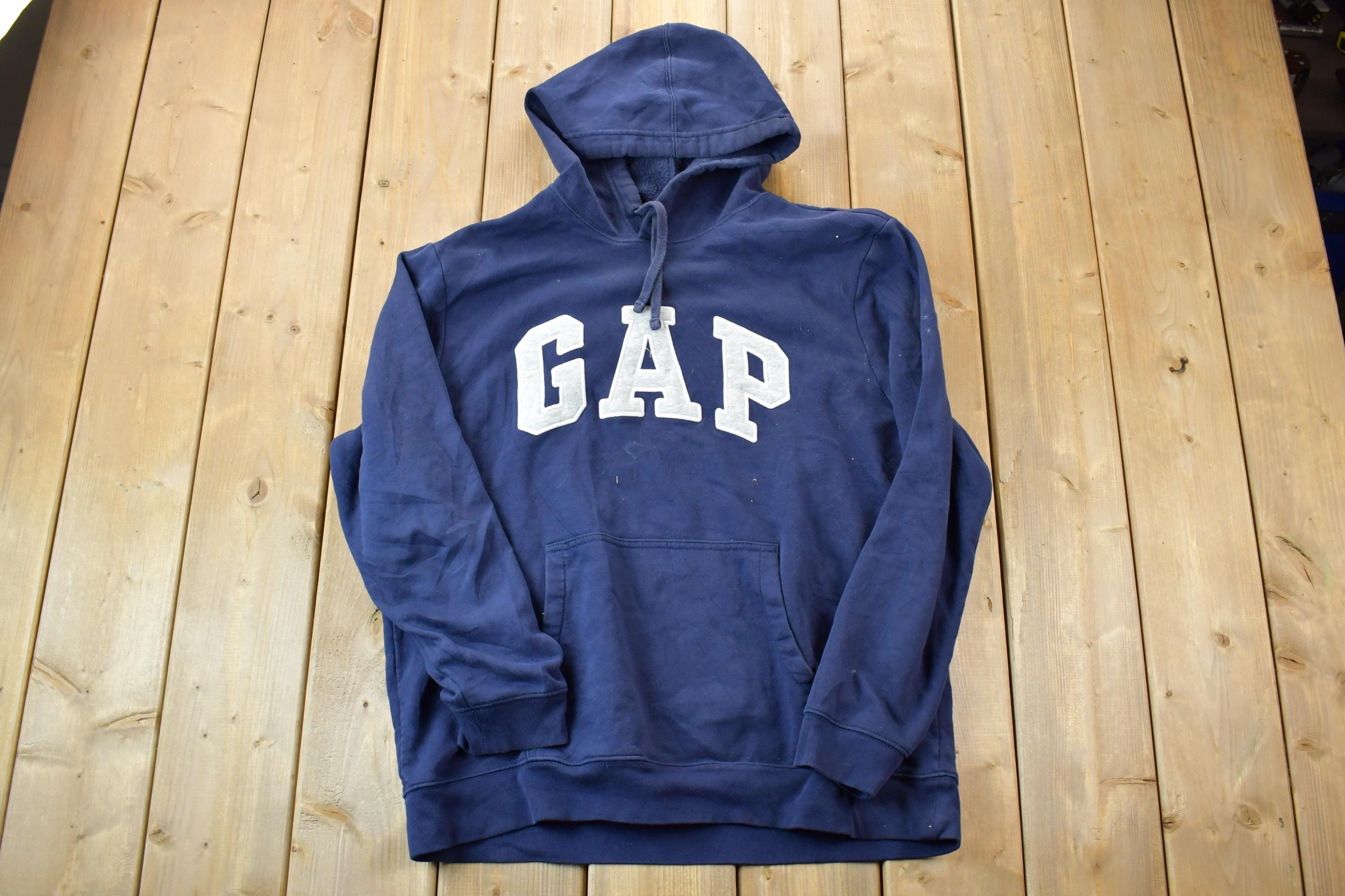Vintage 1990s Gap Embroidered Hoodie