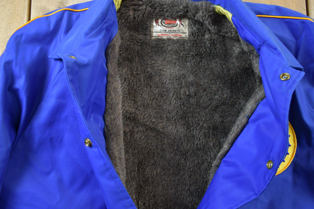 Vintage 1990s Local 199 UAW St Catherines Club Jackets By Outdoor Jackets Toronto Windbreaker Button Up Jacket