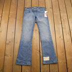 Vintage 1990s 'Guido & Mary' Belle Bottom Jeans Size 33x33