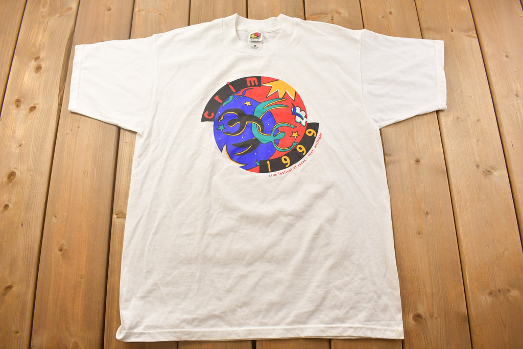 Vintage 1999 Crim Festival Of Races Graphic T Shirt