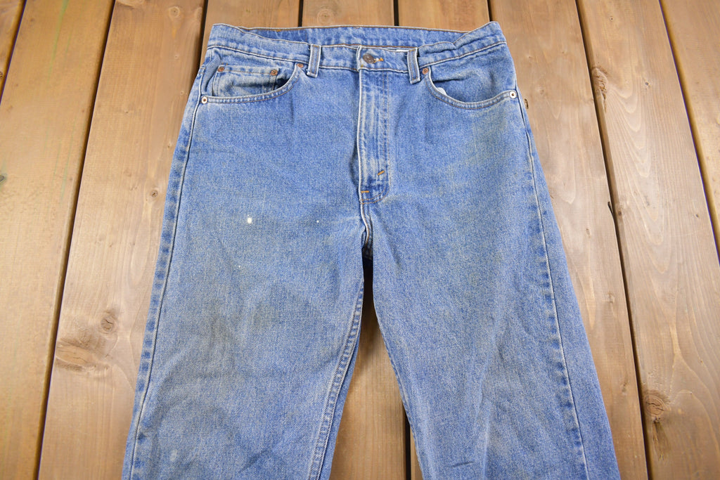 Vintage 1990s Levi's 505 Red Tab Jeans Size 32 x 31