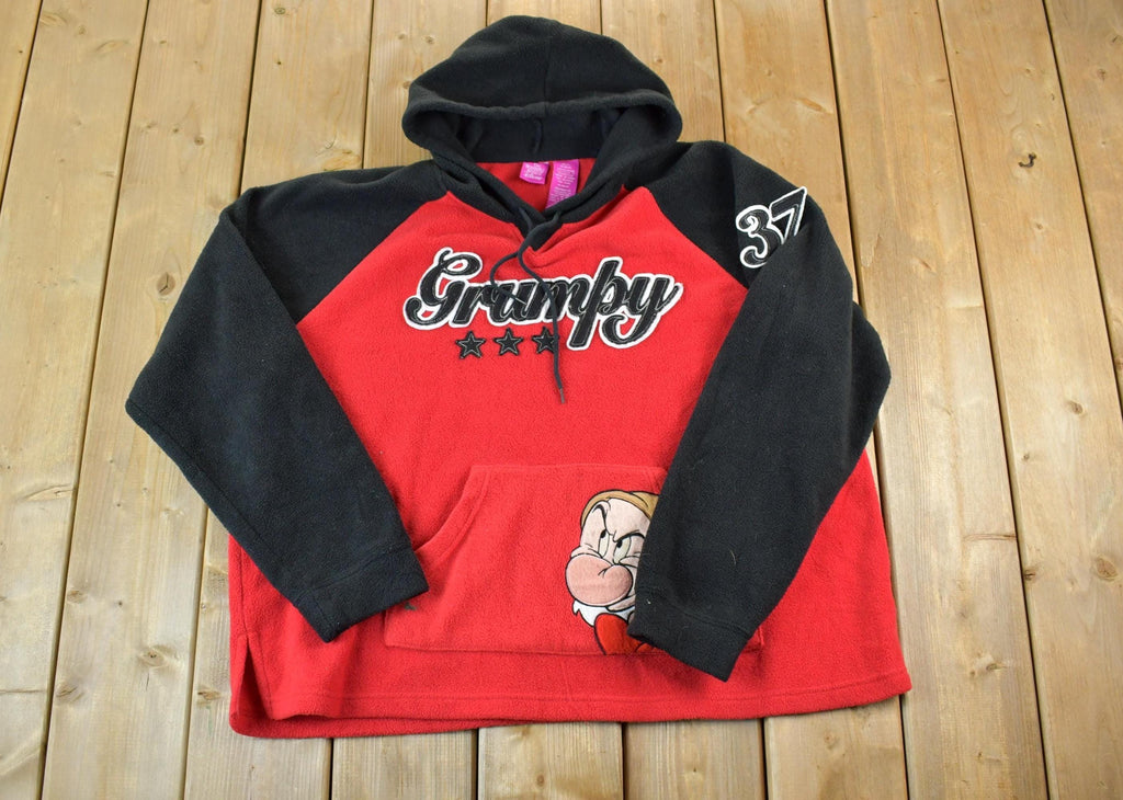 Vintage 1990s Grumpy Disney Fleece Hoodie