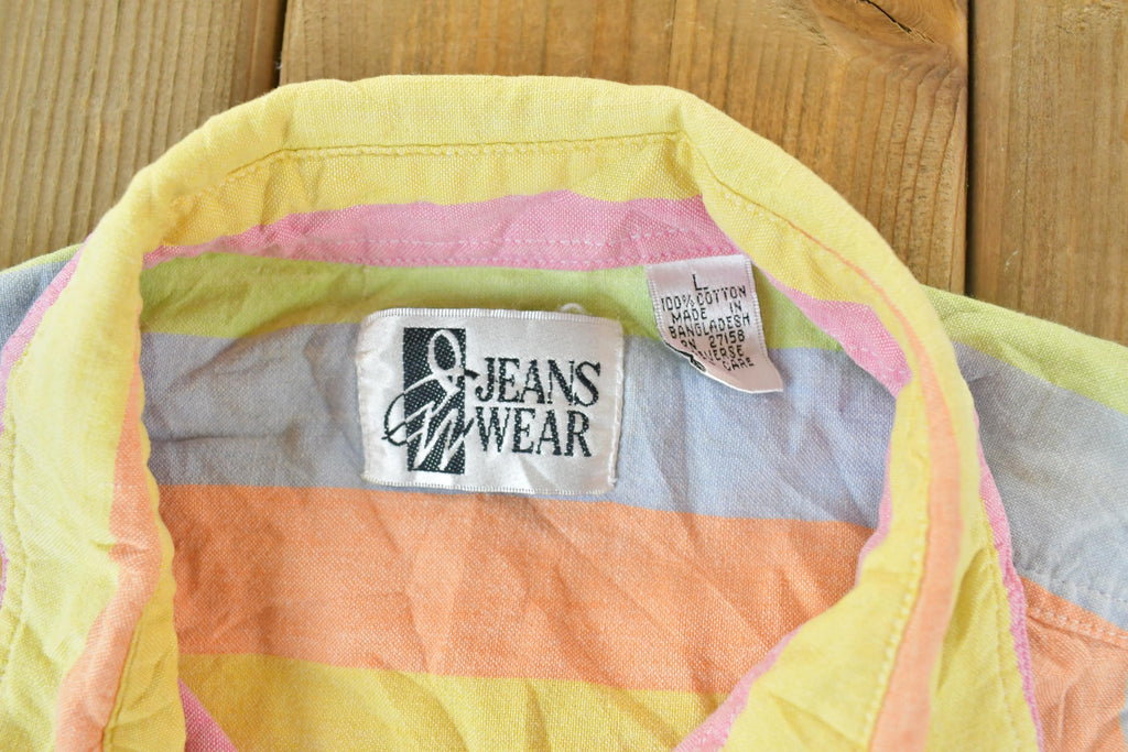 Vintage 1990s Jeans Wear Button Up Shirt