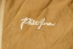 Vintage 1990s Phat Farm Faux Shearling Suede Leather Jacket Men's 4XL