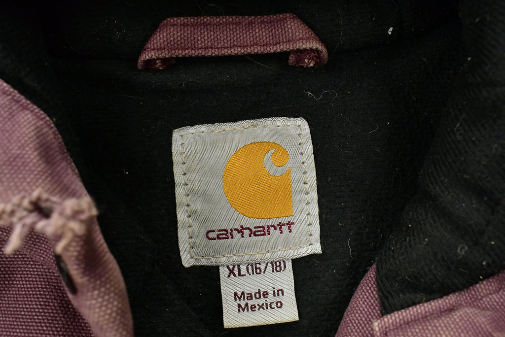 Vintage 90s Carhartt Hooded Chore Coat