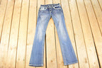 Vintage Deadstock Y2K Grace LA Bedazzled Low Rise Jeans Women's Size 27 x 32