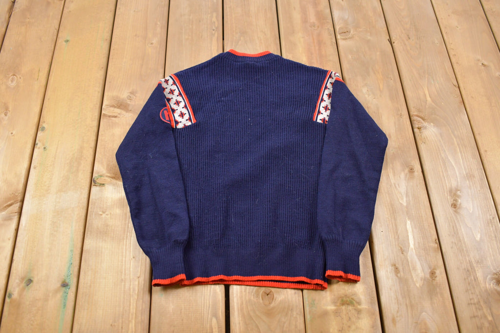 Vintage 1960s Youth Sized Knitted Sweater