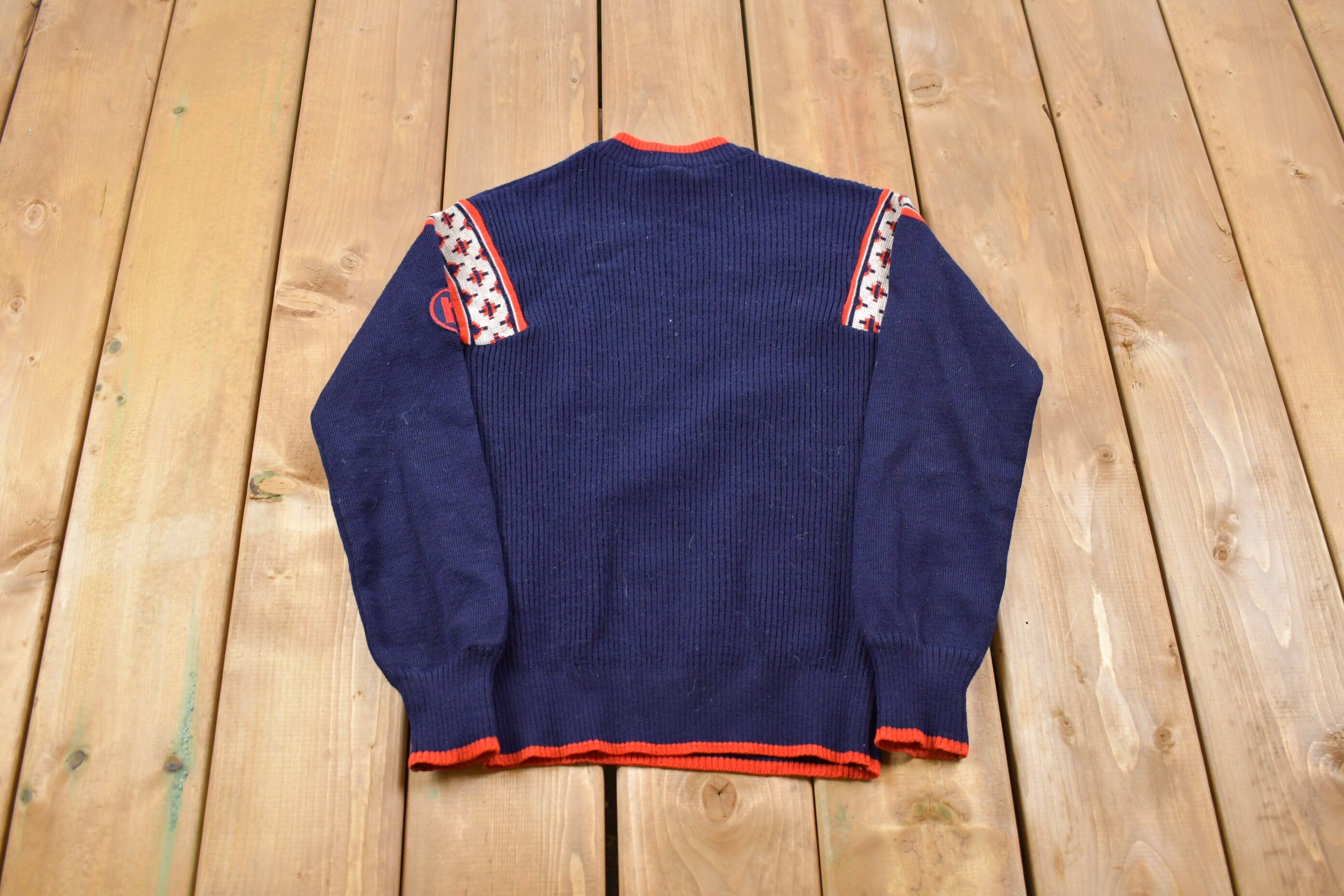 Vintage 1960s Youth Sized Knitted Sweater