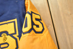 Vintage 1990s Shenango Wildcat Band Leather Varsity Jacket
