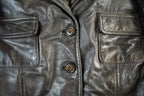 Vintage 1990s Danier Brown Leather Jacket Women's Medium /