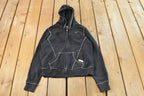 Vintage Y2K Nike Embroidered Mini Swoosh Full Zip Hoodie Sweatshirt Women's M / Vintage Nike / Y2K Streetwear / Athleisure