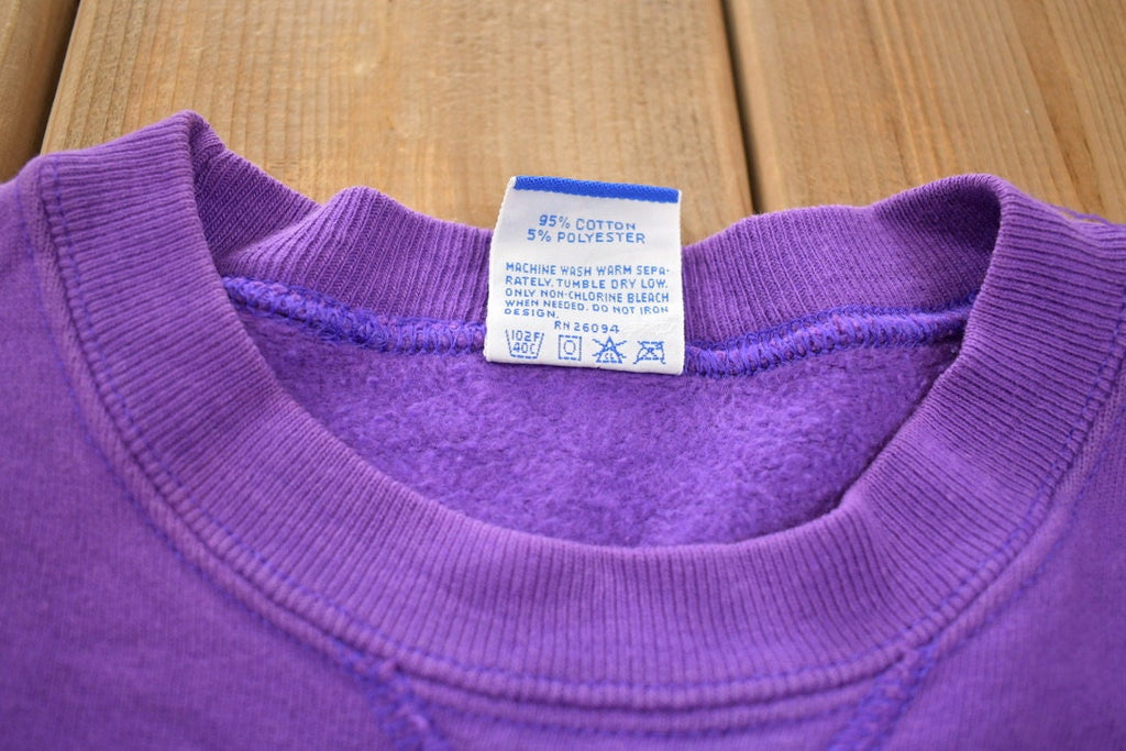 Vintage 1980s Purple Champion Crewneck